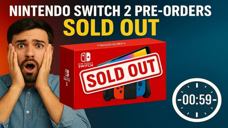 Nintendo Switch 2 pre-orders sold out at major retailers