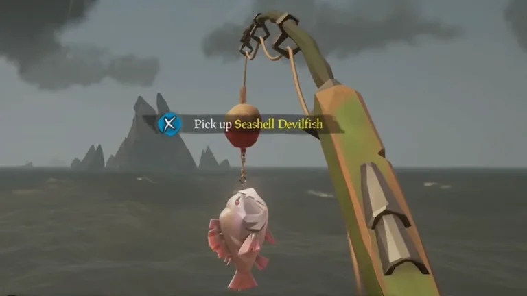 how to catch Devilfish Sea of Thieves gameplay