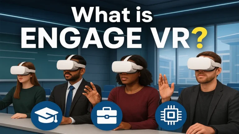 ENGAGE VR platform virtual collaboration and training in immersive environments