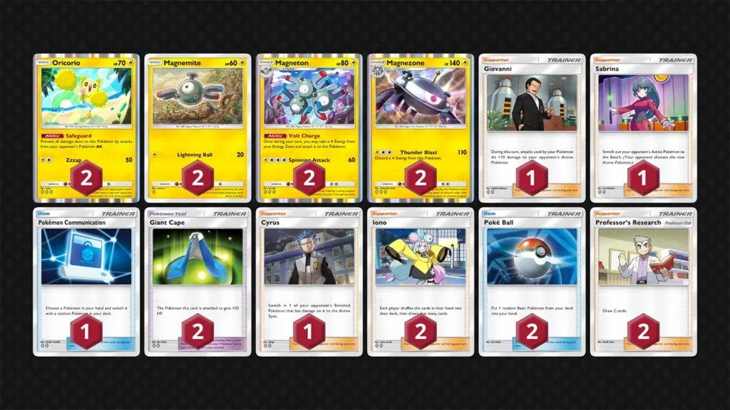 Top Pom-Pom Oricorio Deck Builds